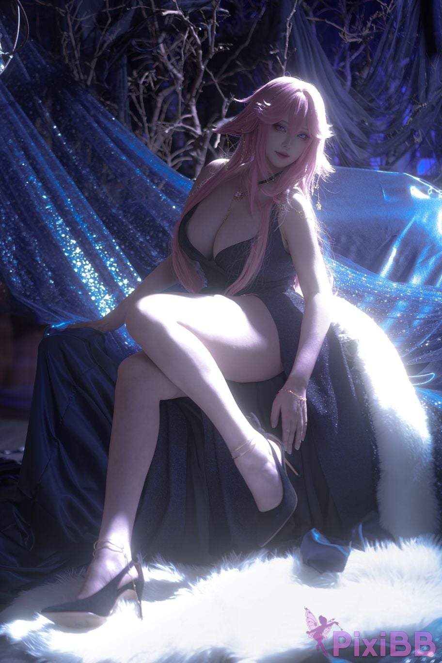 Takomayuyi 菌烨 Yae Miko Cocktail Dress PixiBB.COM 4