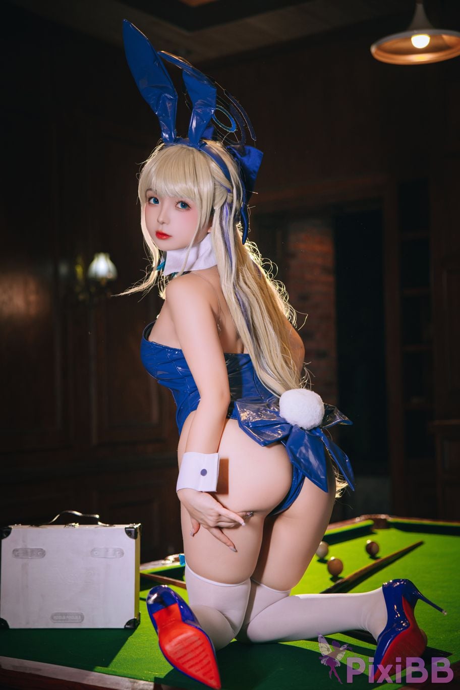 Cosplayer Hinajiao Blue Archive Flying Birds and Horses PixiBB.COM 025