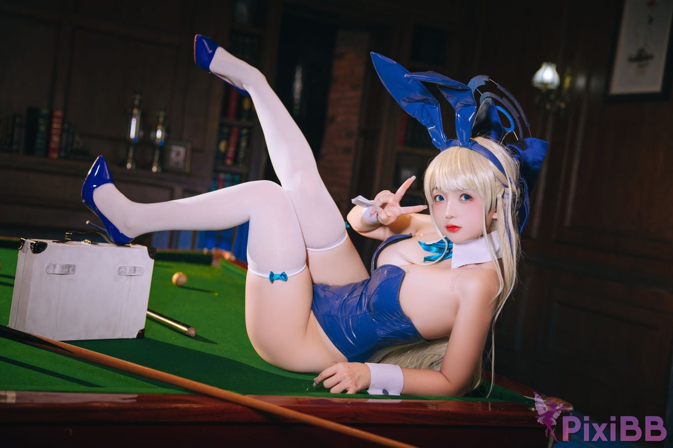 Cosplayer Hinajiao Blue Archive Flying Birds and Horses PixiBB.COM 028