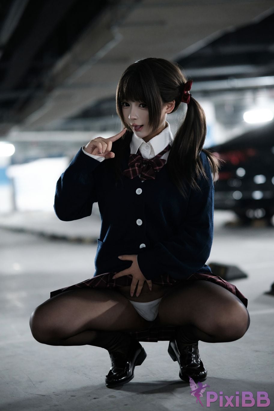Cosplayer walnut cat Kurumineko JK Uniform Diary Vol.1 Invite PixiBB.COM 179