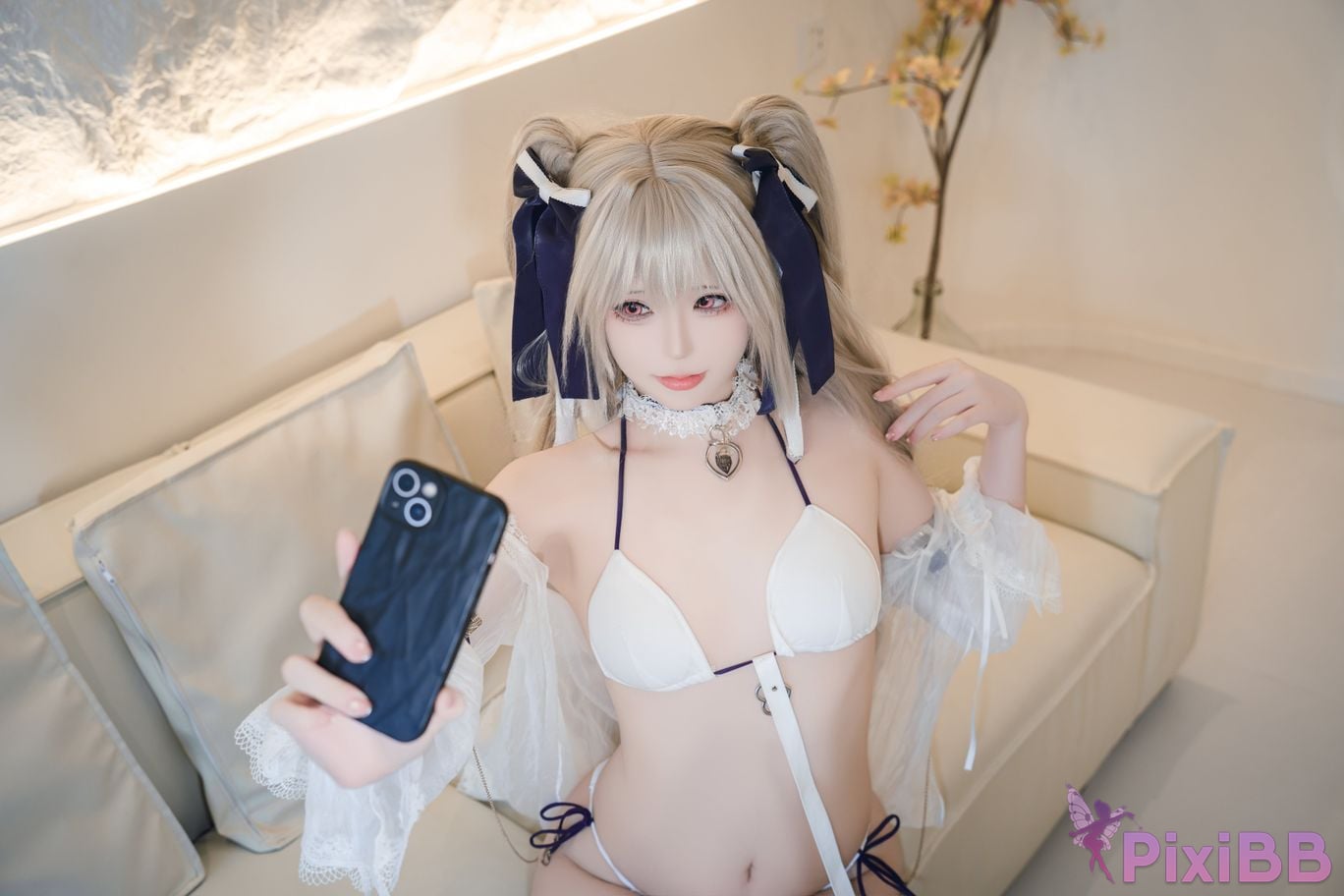 Cosplayer Quan Ran is a little hungry Anchorage Swimwear PixiBB.COM 017