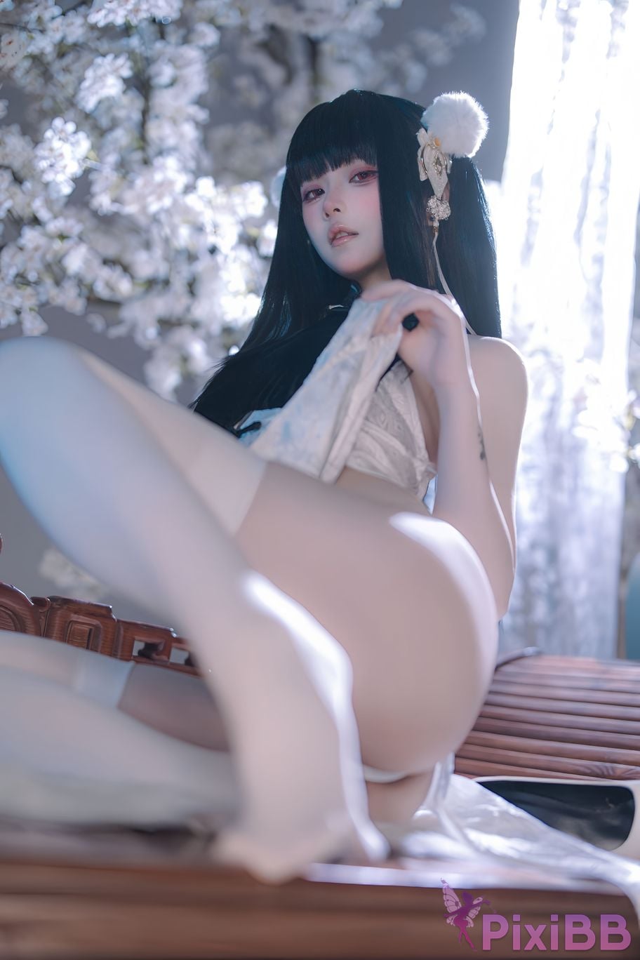 Cosplayer Island fish azur lane Strasser Gorgeous books and beautiful jade PixiBB.COM 081