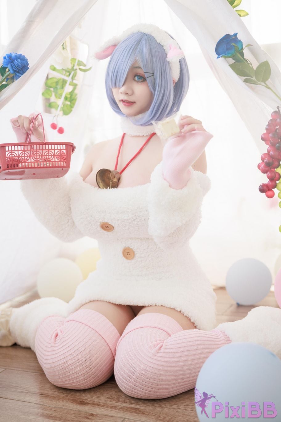 Cosplayer A Xuexue Rem lamb PixiBB.COM 005