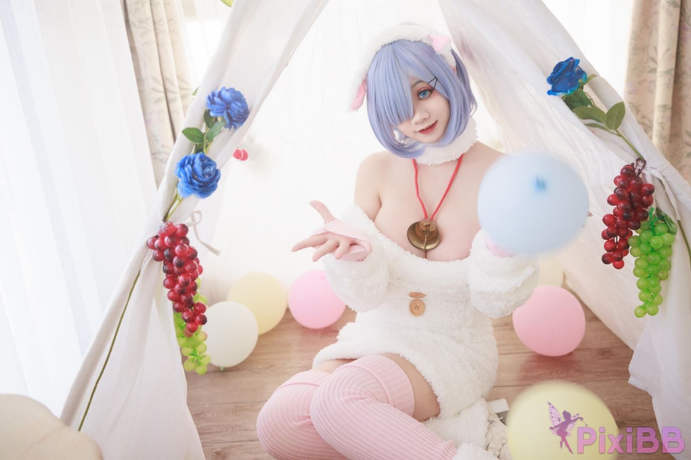 Cosplayer A Xuexue Rem lamb PixiBB.COM 013