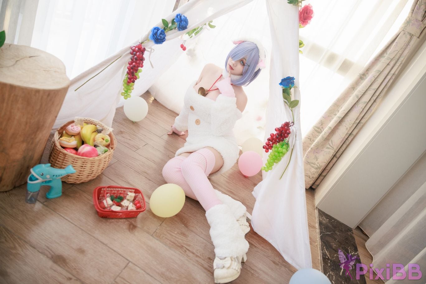 Cosplayer A Xuexue Rem lamb PixiBB.COM 015