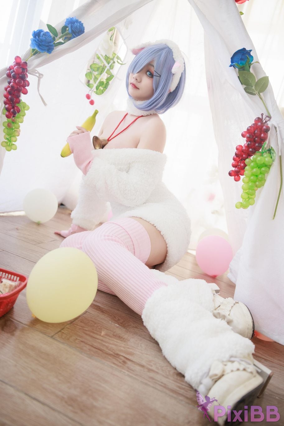 Cosplayer A Xuexue Rem lamb PixiBB.COM 017