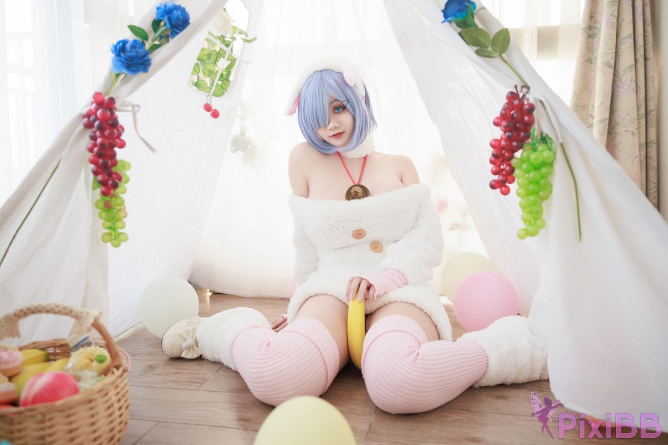 Cosplayer A Xuexue Rem lamb PixiBB.COM 018