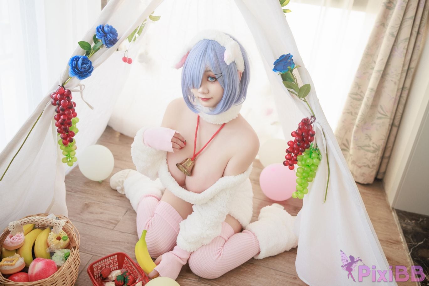 Cosplayer A Xuexue Rem lamb PixiBB.COM 020