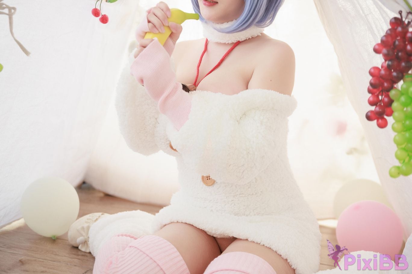 Cosplayer A Xuexue Rem lamb PixiBB.COM 021