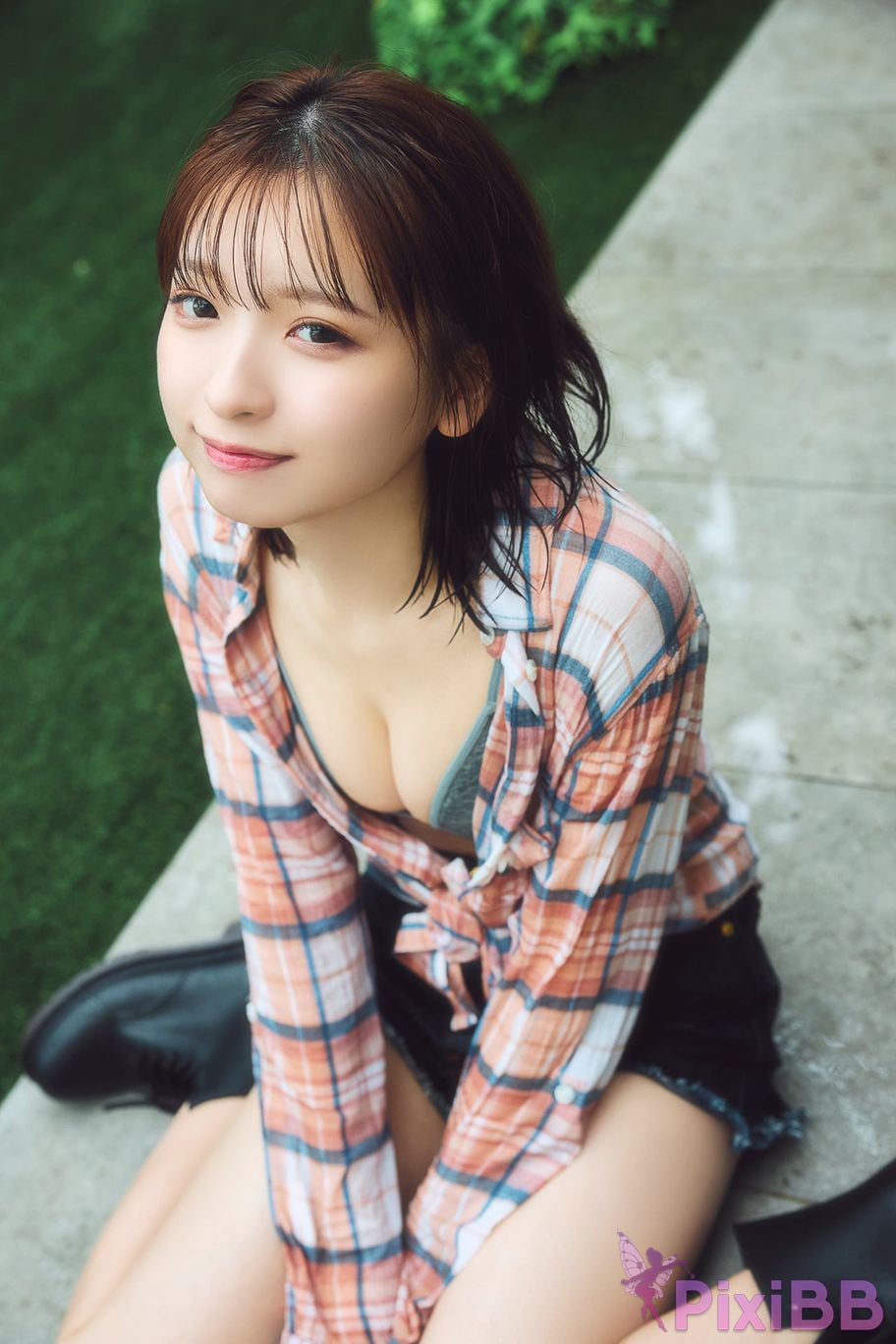Japanese Idol Runa Ichinose Expanded version Complete 50P Miss Magazines Asoviva How to spend a rainy day Yanmaga digital photo book PixiBB.COM 088