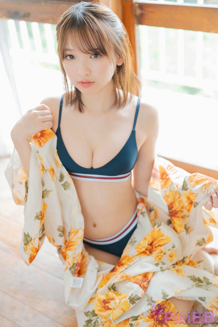 Japanese Idol Runa Ichinose Expanded version Complete 50P Miss Magazines Asoviva summer vacation Yanmaga digital photo book PixiBB.COM 013