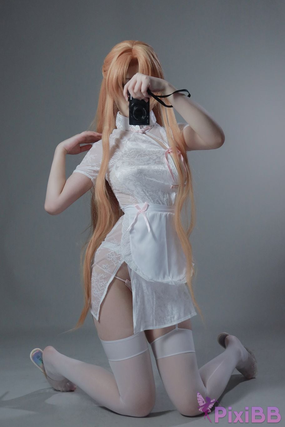 Cosplayer you ai Youmeko Asuna Chinese maid PixiBB.COM 002