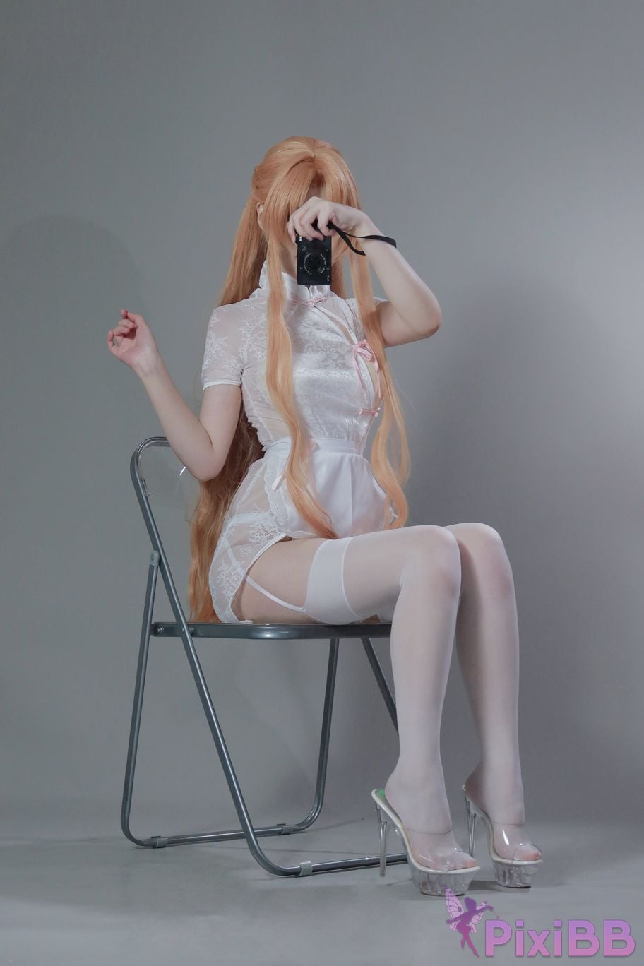 Cosplayer you ai Youmeko Asuna Chinese maid PixiBB.COM 006