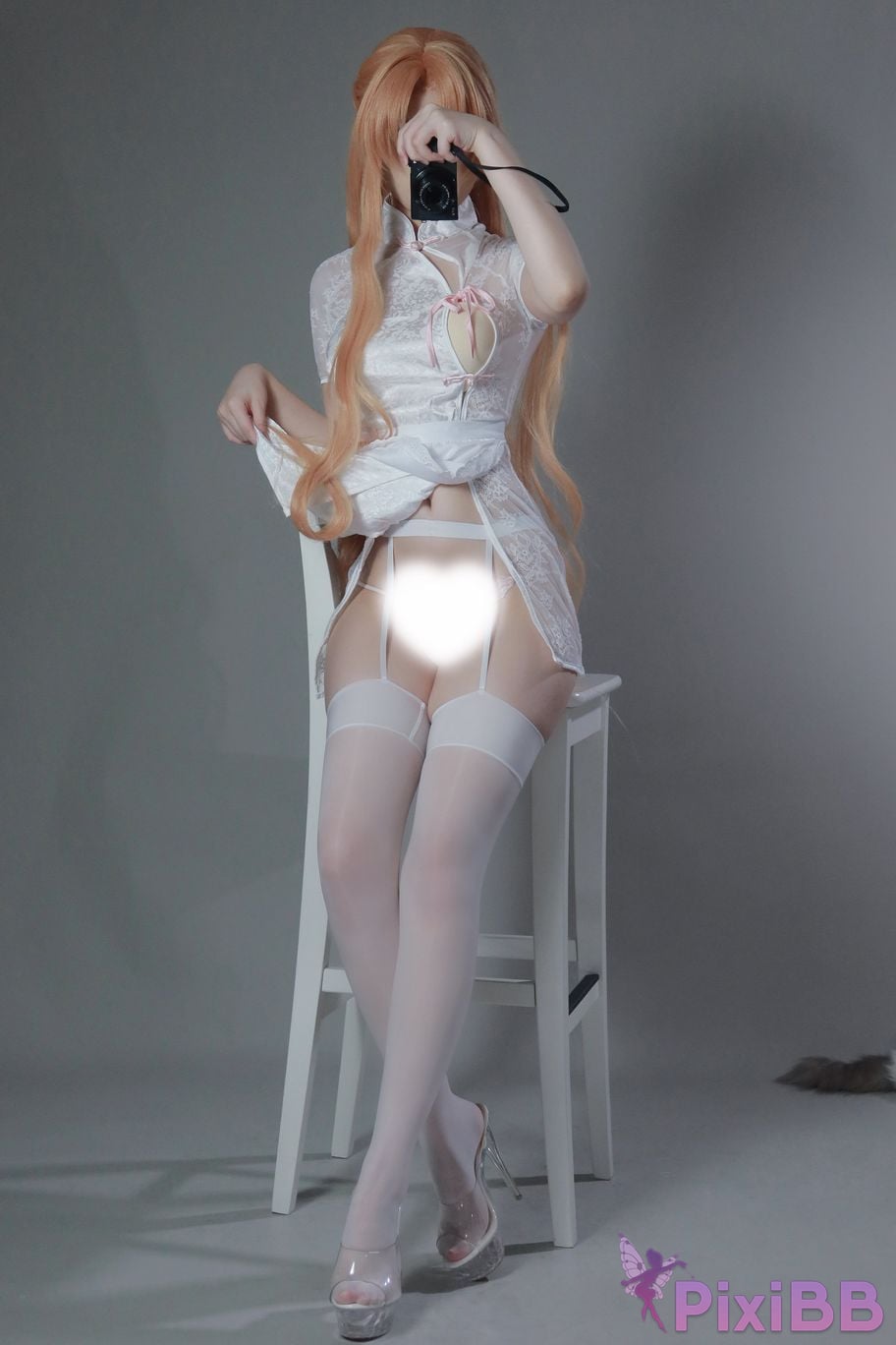 Cosplayer you ai Youmeko Asuna Chinese maid PixiBB.COM 025