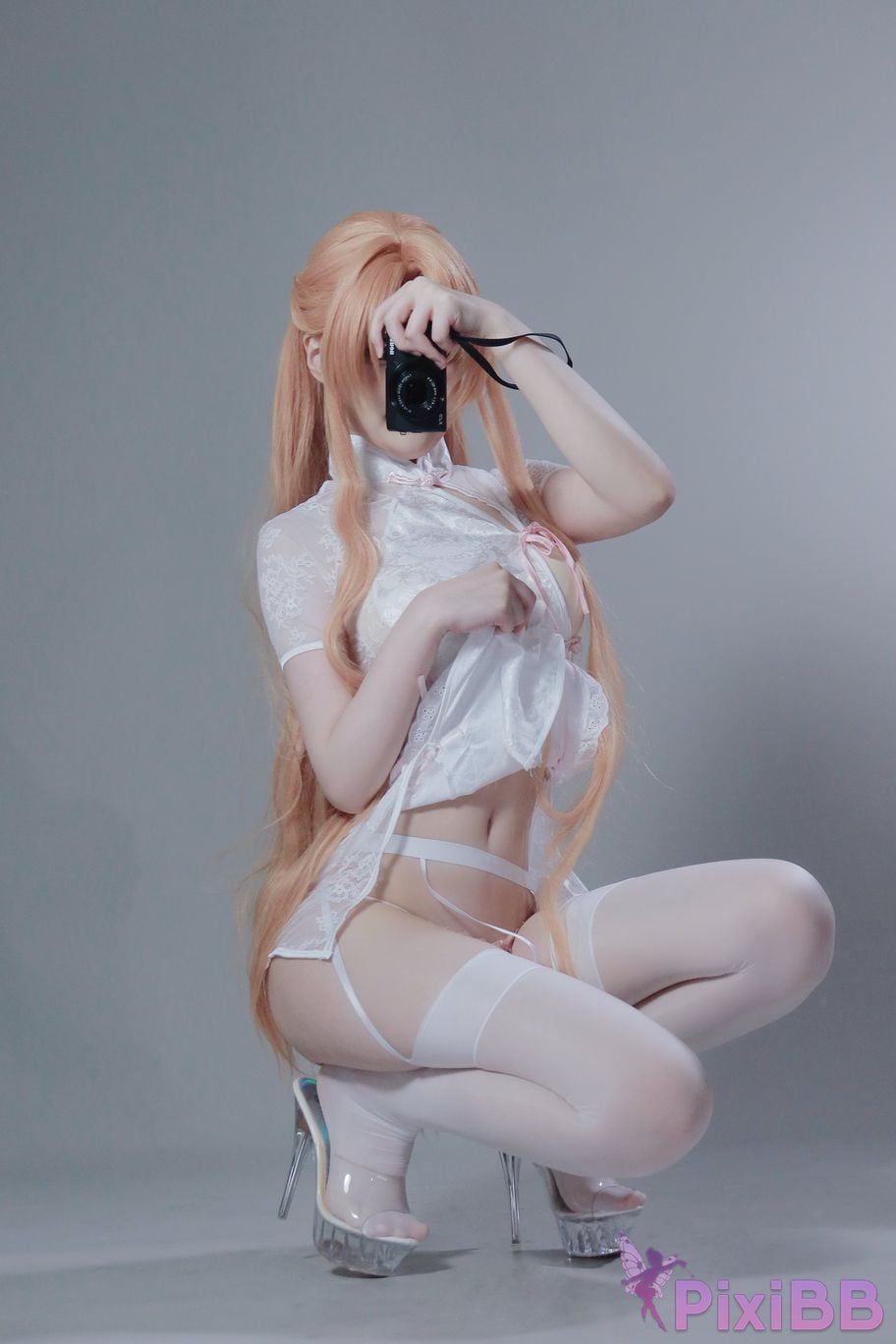 Cosplayer you ai Youmeko Asuna Chinese maid PixiBB.COM 028