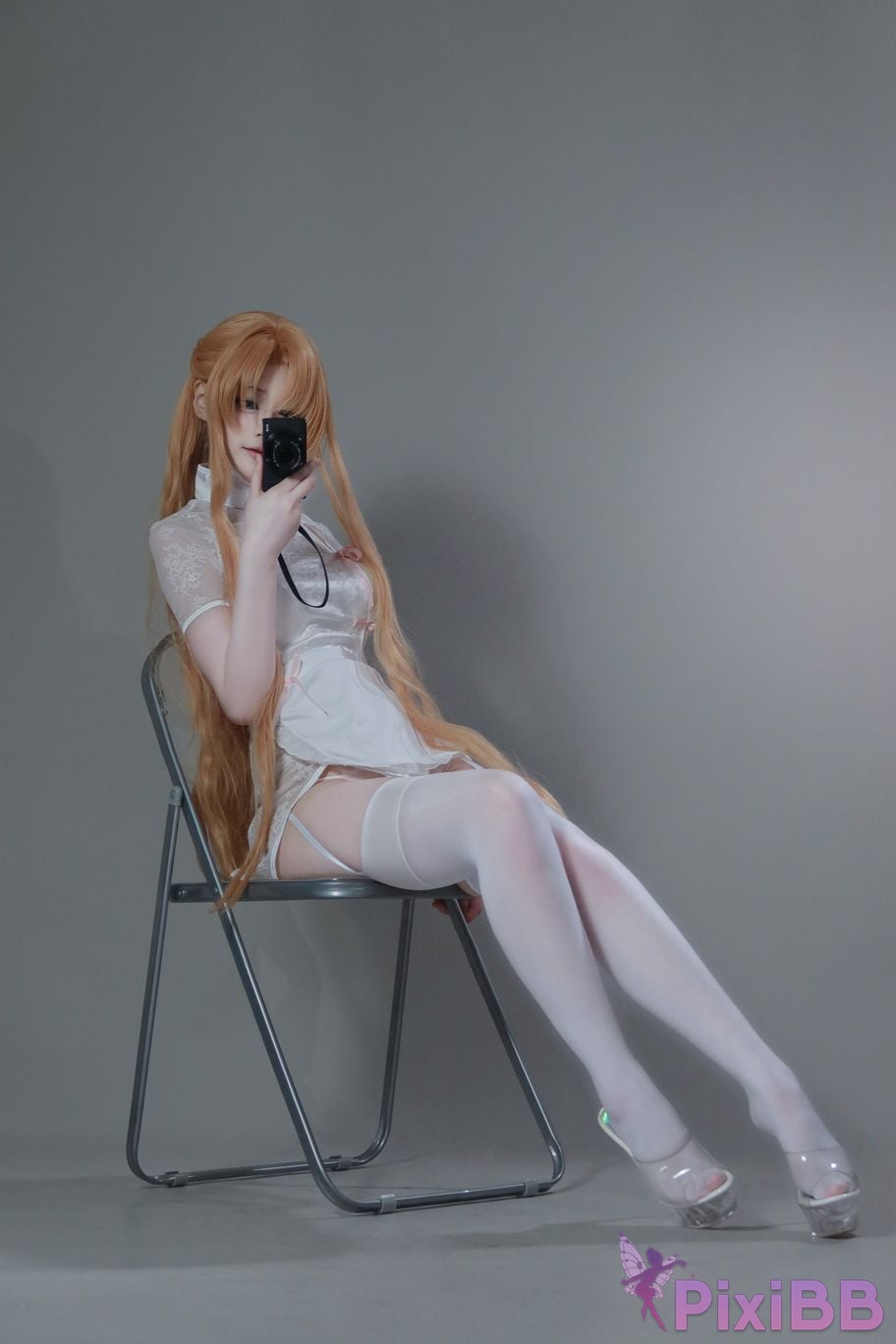 Cosplayer you ai Youmeko Asuna Chinese maid PixiBB.COM 029