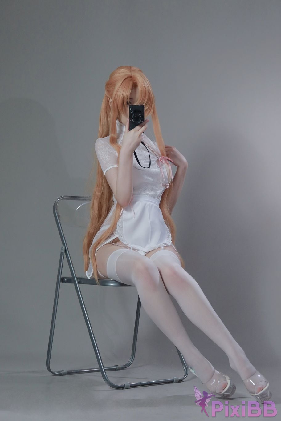 Cosplayer you ai Youmeko Asuna Chinese maid PixiBB.COM 030