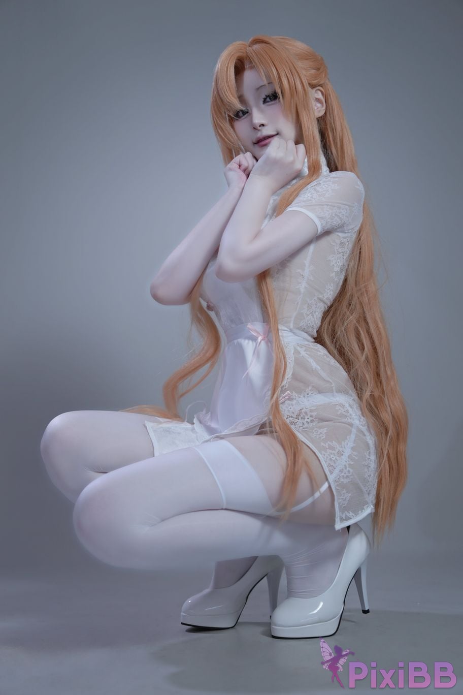 Cosplayer you ai Youmeko Asuna Chinese maid PixiBB.COM 039