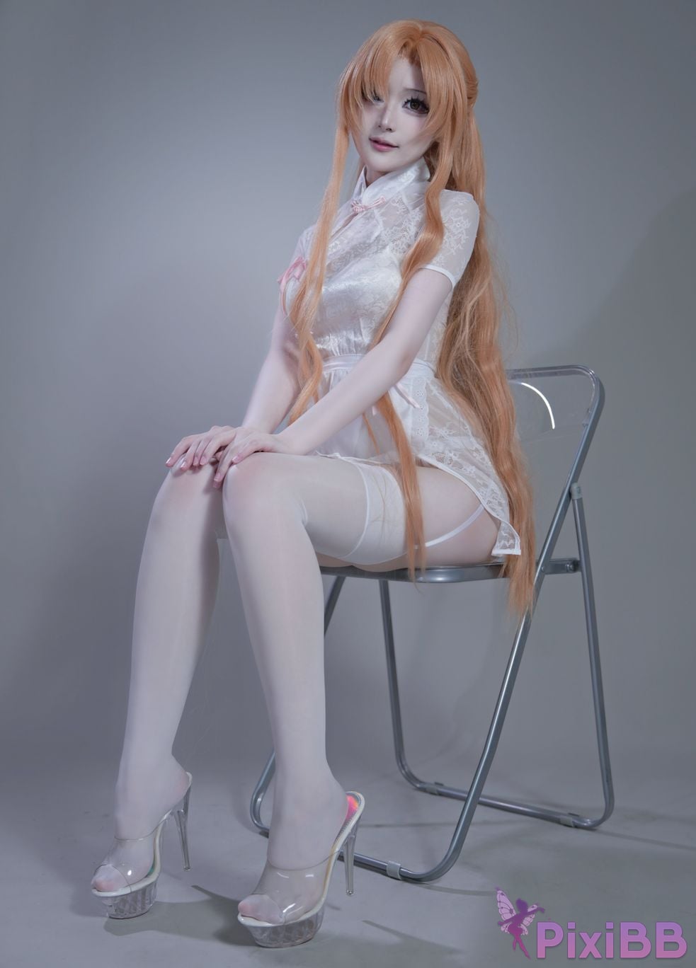 Cosplayer you ai Youmeko Asuna Chinese maid PixiBB.COM 042