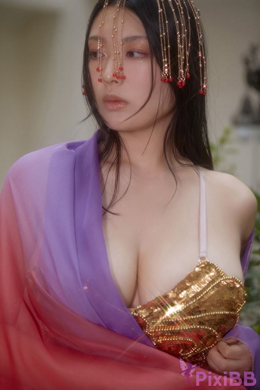 Japanese Idol Fubuki Kei Weekly modern digital photo collection Gravure Literature Museum x Oscar Wilde Salome PixiBB.COM 048