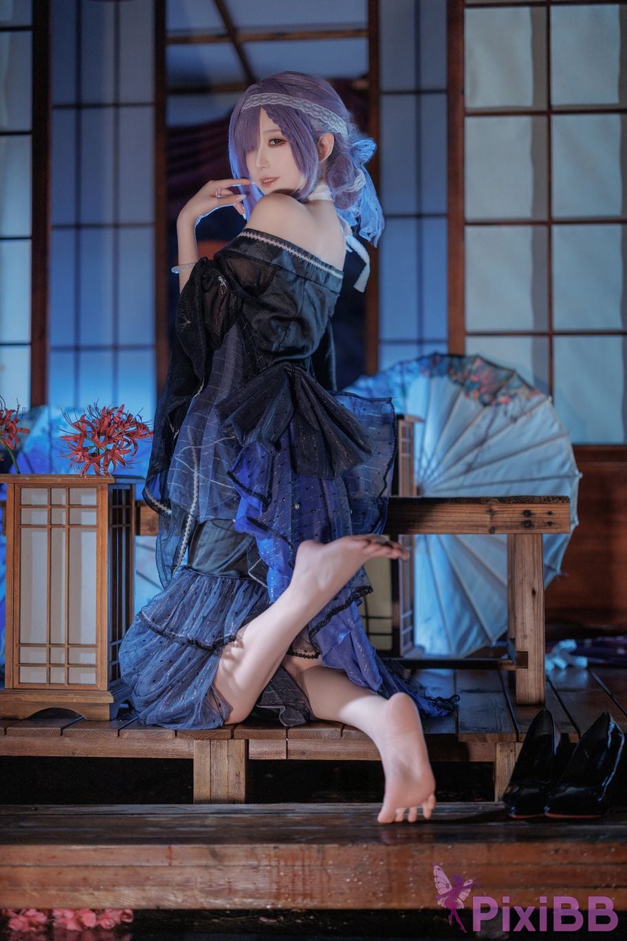 Cosplayer Fengjiang v azur lane Asama PixiBB.COM 022