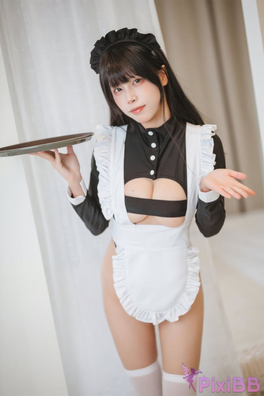 Cosplay Three No Type High Square Maid PixiBB.COM 007