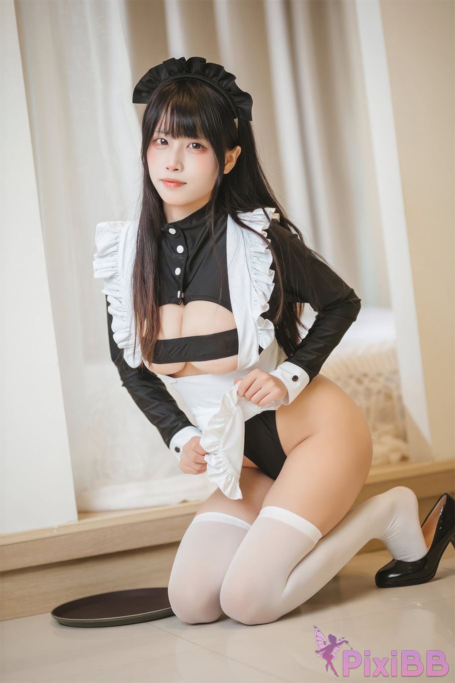Cosplay Three No Type High Square Maid PixiBB.COM 025