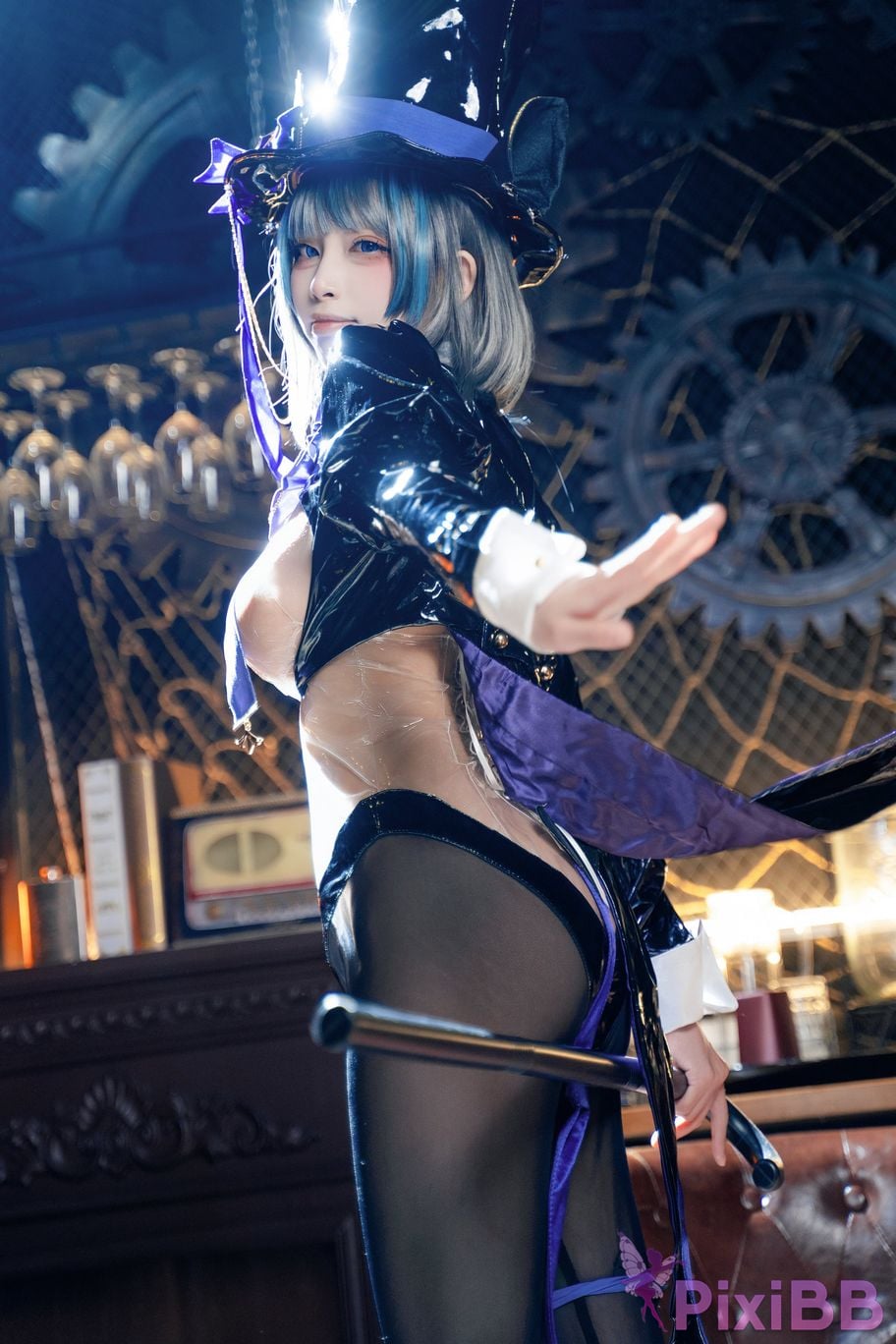 Cosplay Three No Type Azur Blue Route Cheshires Gorgeous Night Dream PixiBB.COM 004
