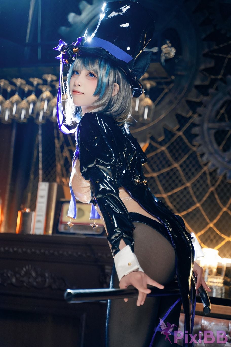 Cosplay Three No Type Azur Blue Route Cheshires Gorgeous Night Dream PixiBB.COM 005