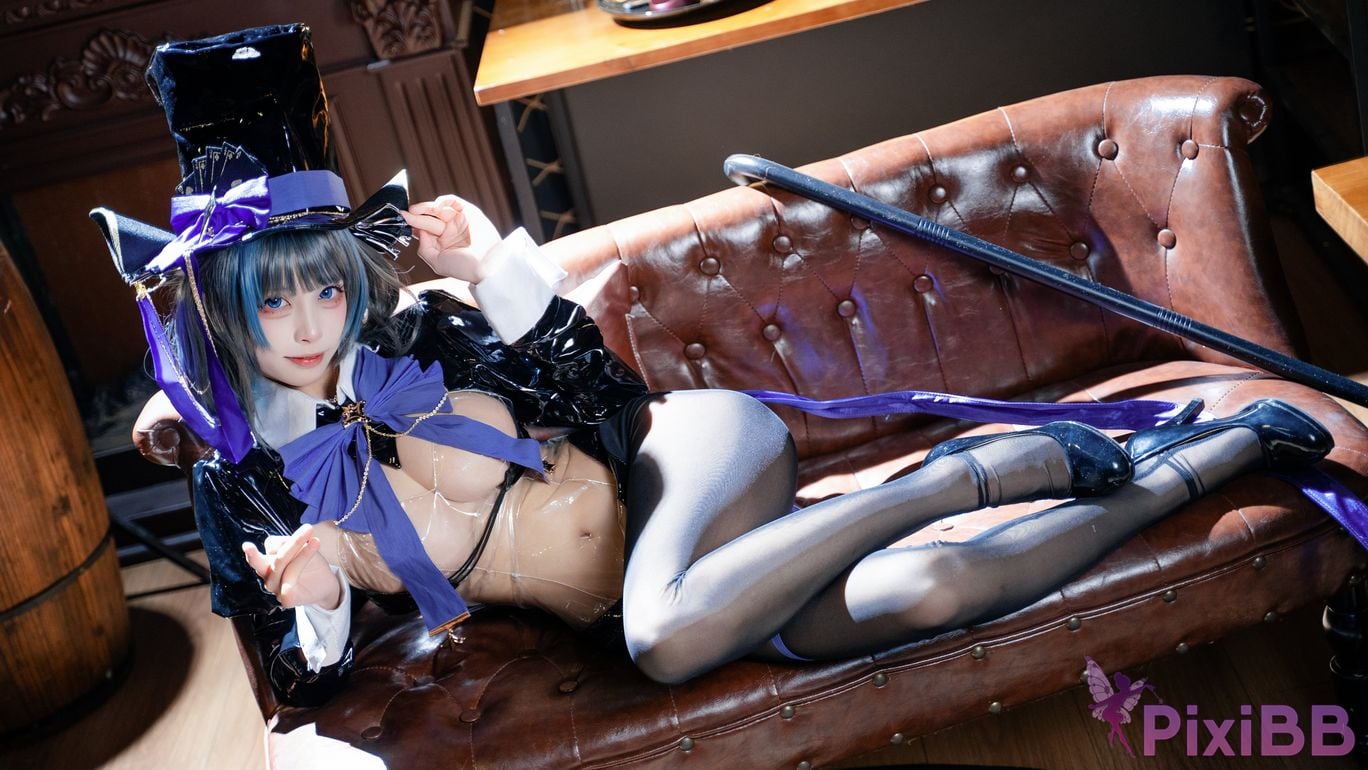 Cosplay Three No Type Azur Blue Route Cheshires Gorgeous Night Dream PixiBB.COM 011