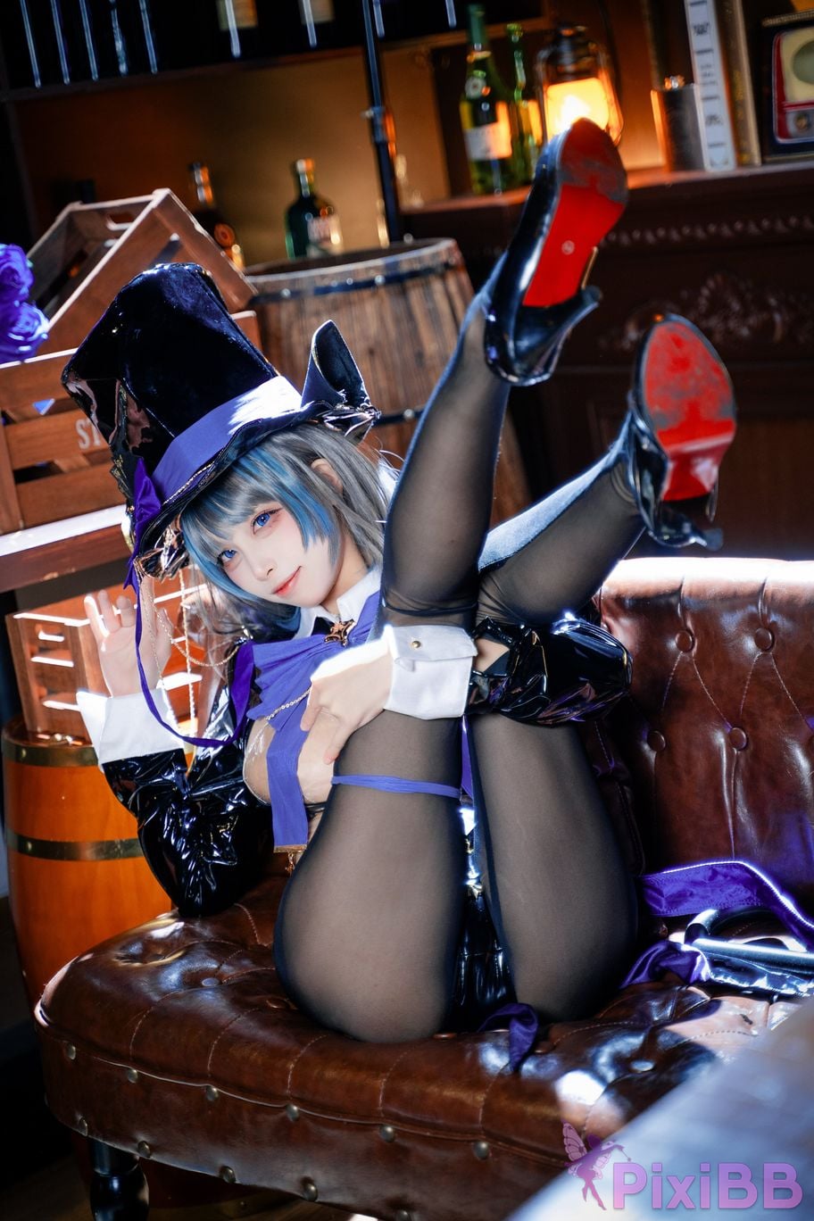 Cosplay Three No Type Azur Blue Route Cheshires Gorgeous Night Dream PixiBB.COM 020