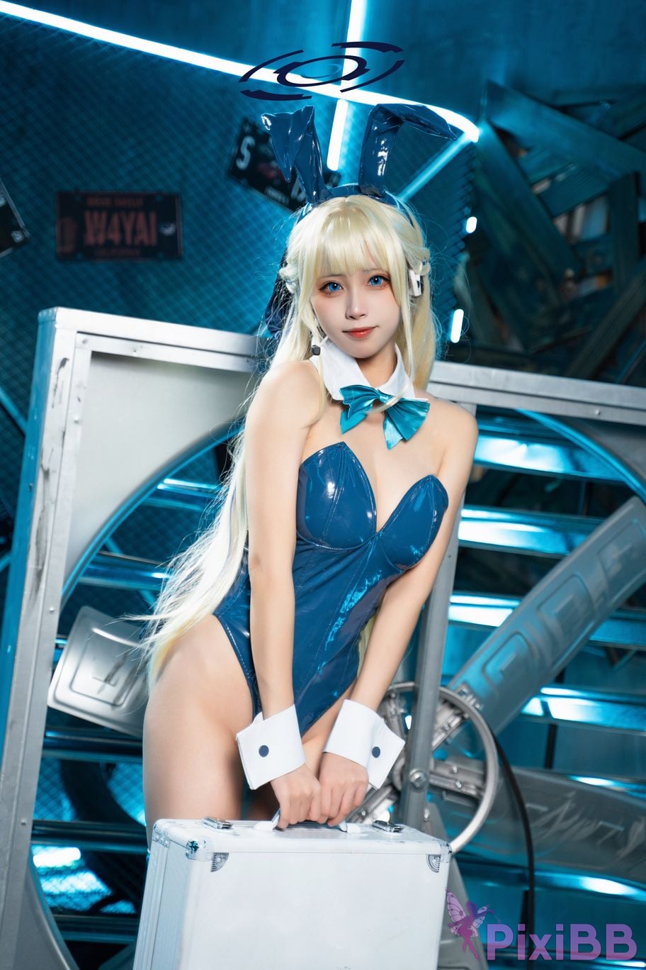 Coser Blue Archives Rabbit girl when flying birds and horses PixiBB.COM 007