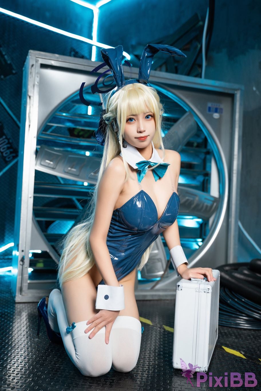 Coser Blue Archives Rabbit girl when flying birds and horses PixiBB.COM 018