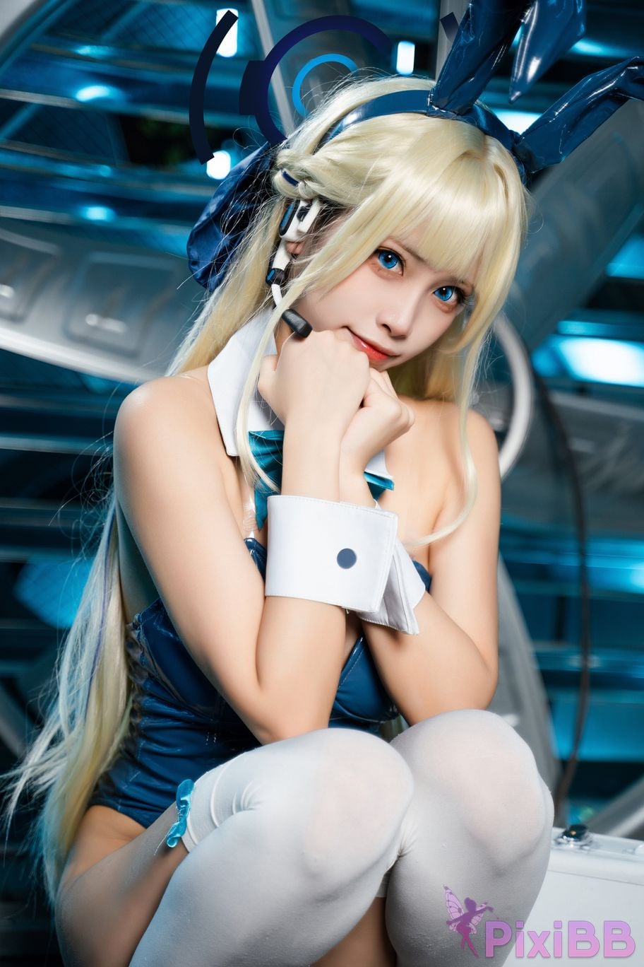 Coser Blue Archives Rabbit girl when flying birds and horses PixiBB.COM 021