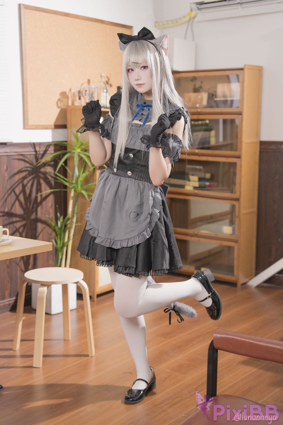 Cosplayer lunananya Chieri Yukimura PixiBB.COM 006