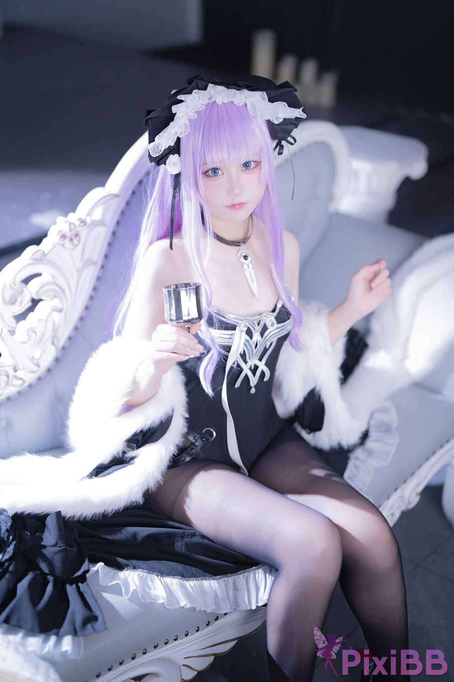 Cosplayer lunananya azur lane tashkent PixiBB.COM 009