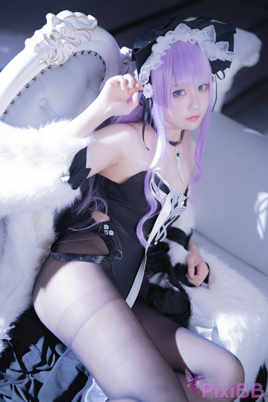Cosplayer lunananya azur lane tashkent PixiBB.COM 011