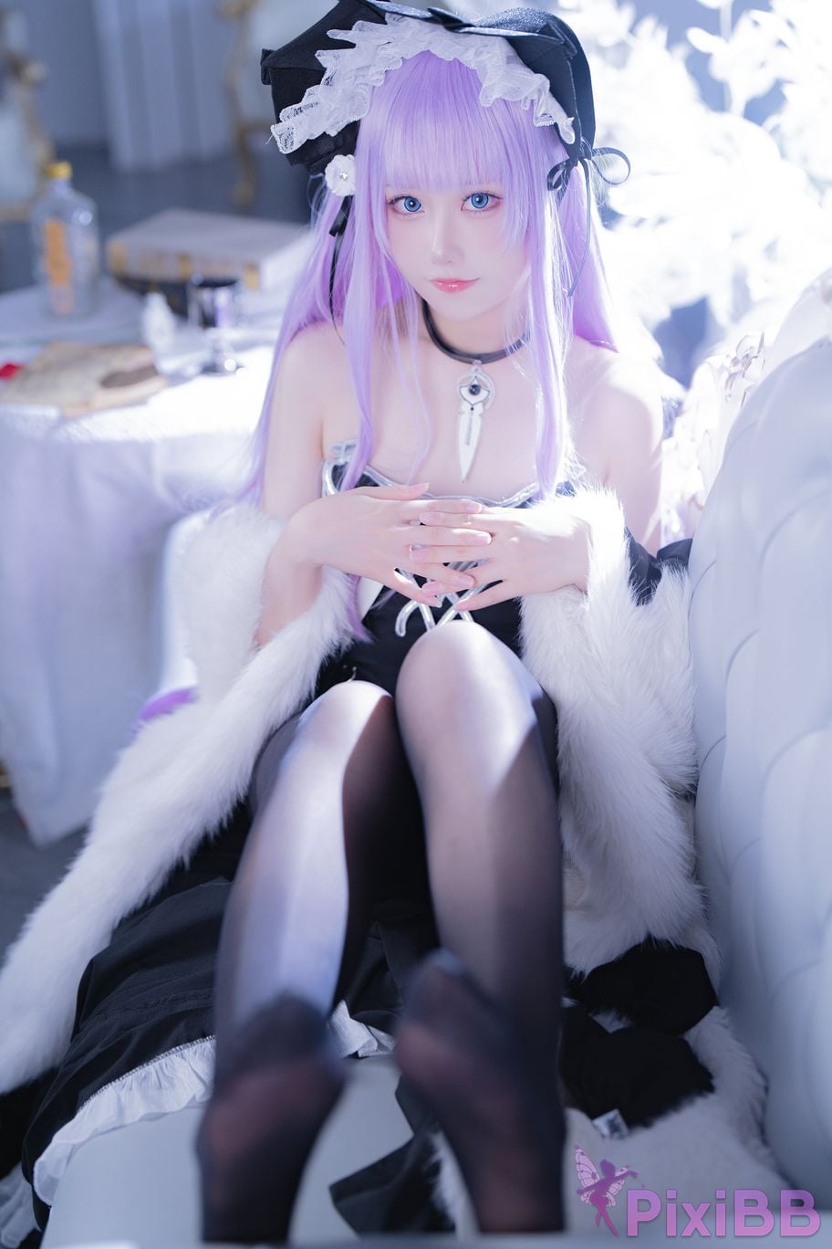 Cosplayer lunananya azur lane tashkent PixiBB.COM 017