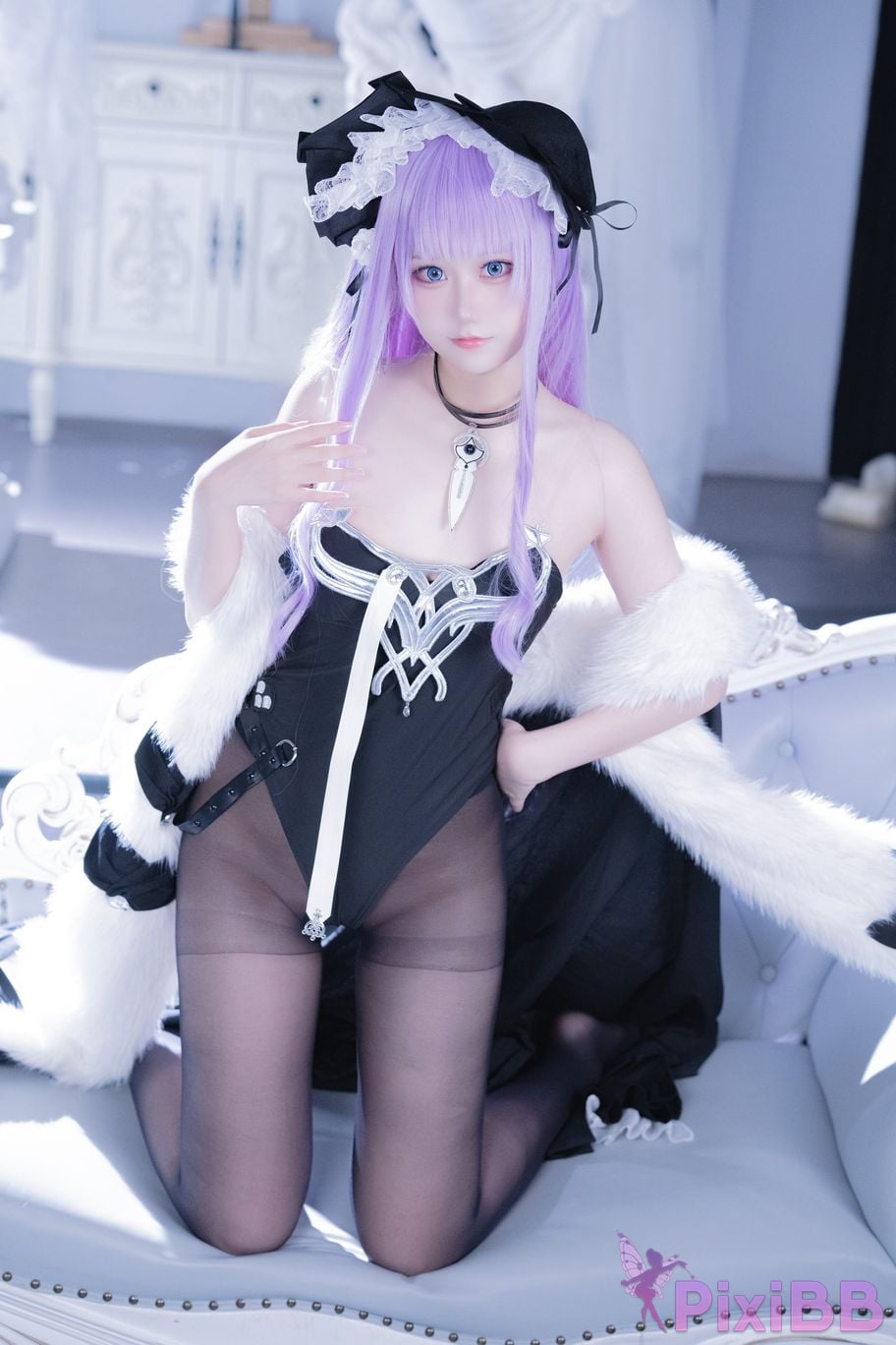 Cosplayer lunananya azur lane tashkent PixiBB.COM 020