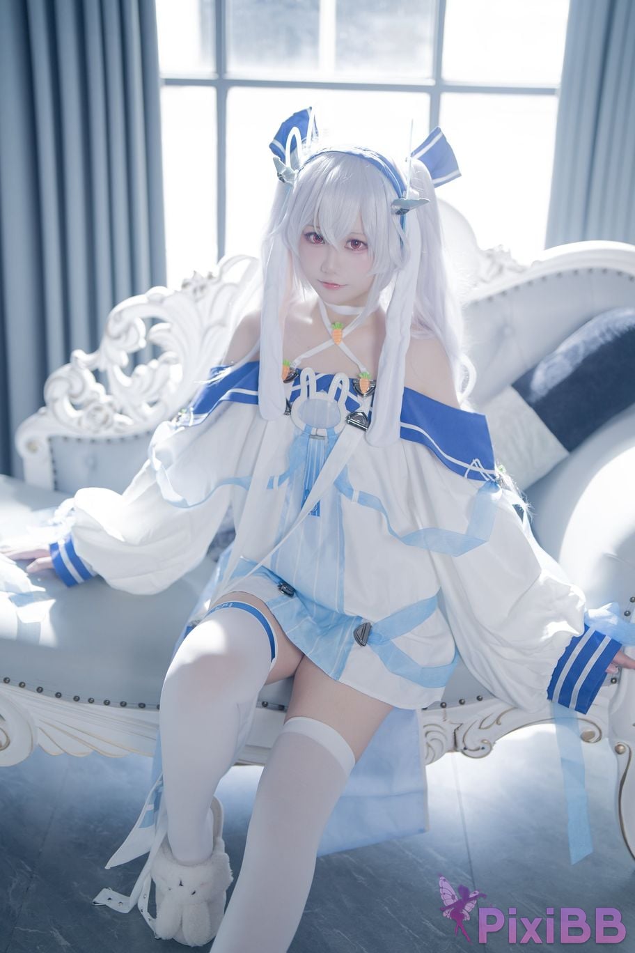 Cosplayer lunananya azur lane Lafite II PixiBB.COM 002