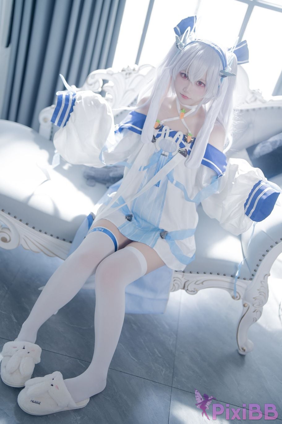 Cosplayer lunananya azur lane Lafite II PixiBB.COM 003
