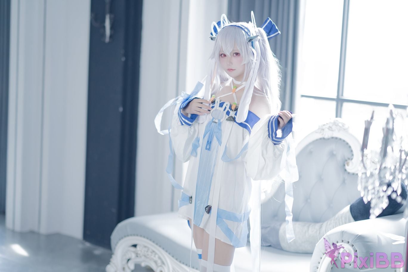 Cosplayer lunananya azur lane Lafite II PixiBB.COM 008