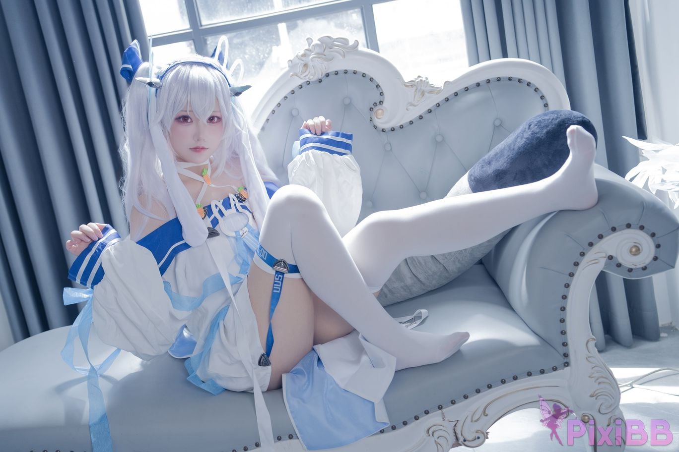 Cosplayer lunananya azur lane Lafite II PixiBB.COM 015