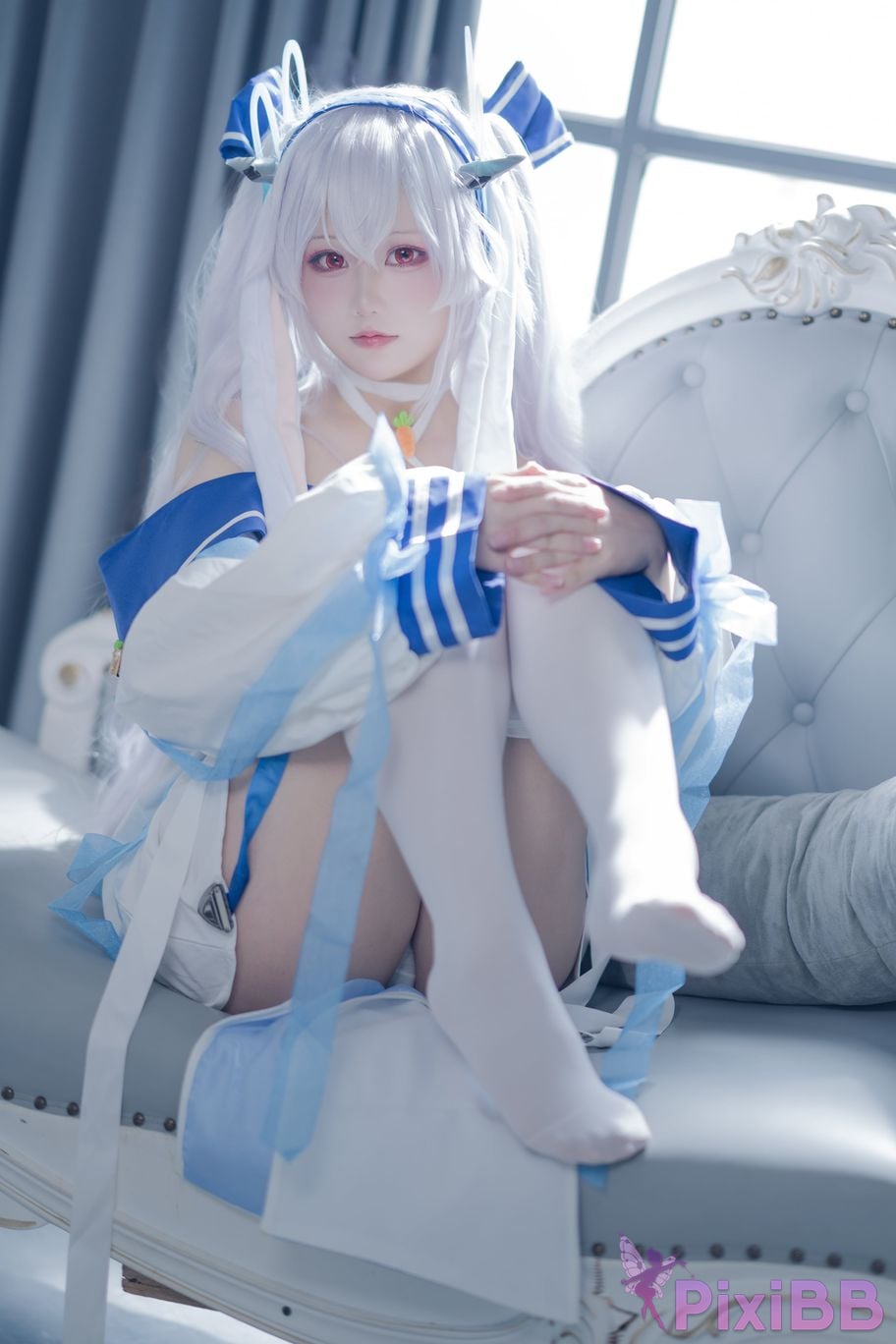 Cosplayer lunananya azur lane Lafite II PixiBB.COM 016