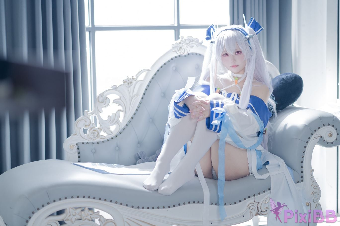 Cosplayer lunananya azur lane Lafite II PixiBB.COM 019