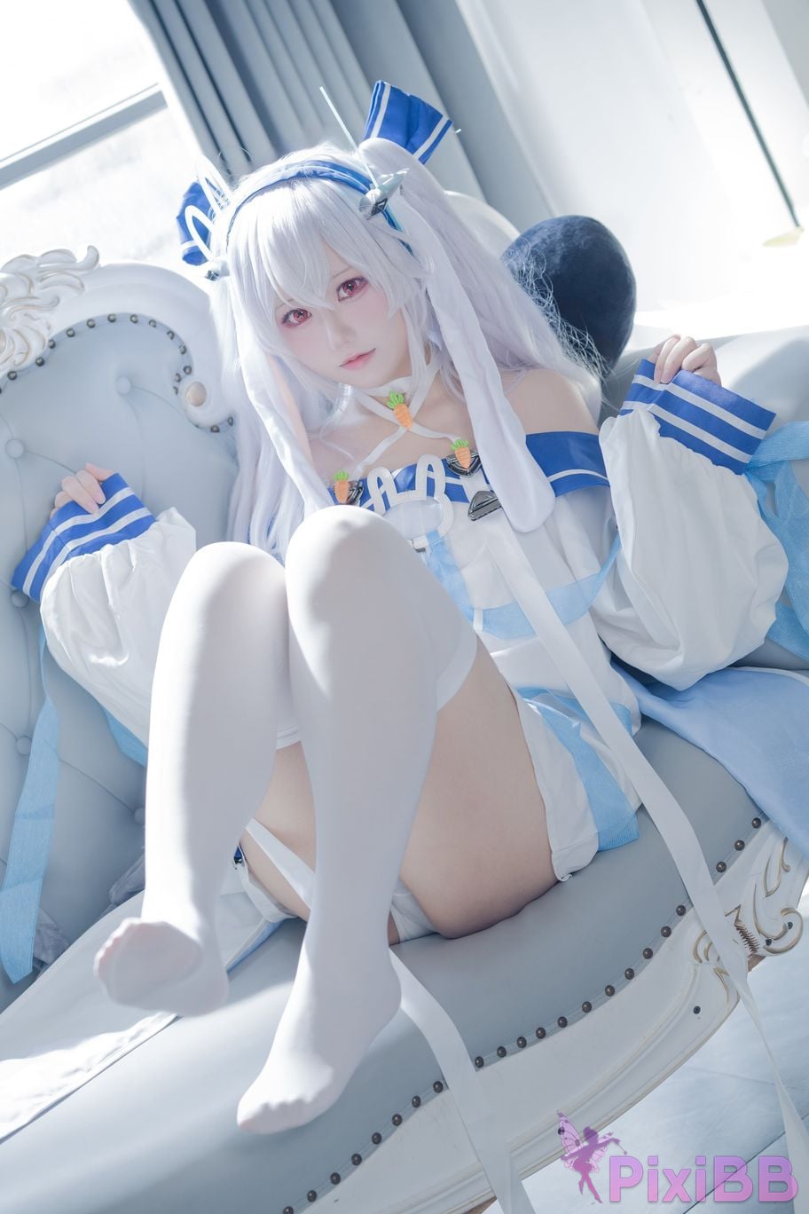 Cosplayer lunananya azur lane Lafite II PixiBB.COM 023