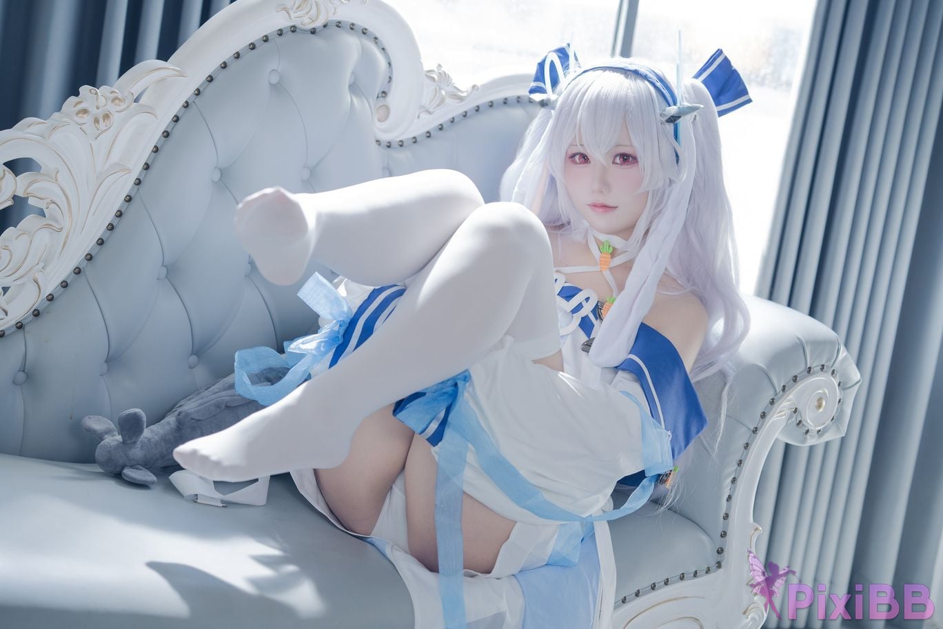 Cosplayer lunananya azur lane Lafite II PixiBB.COM 025