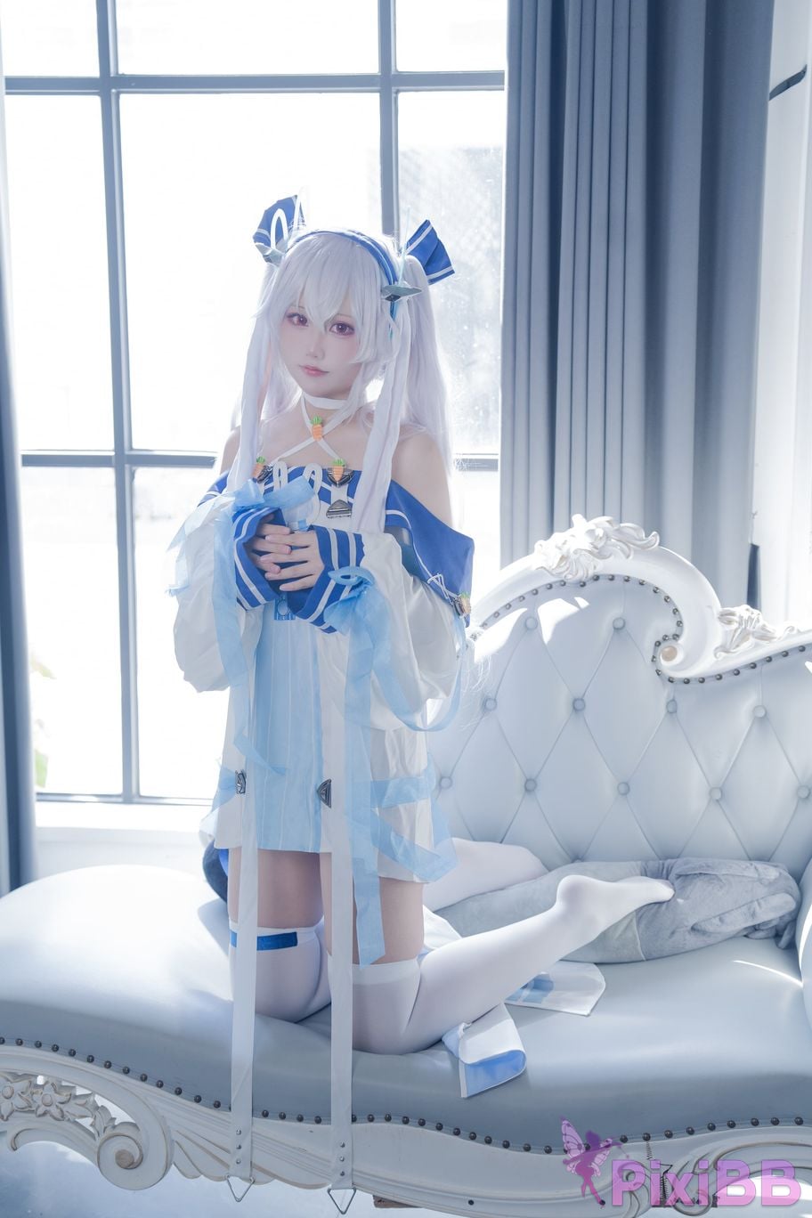 Cosplayer lunananya azur lane Lafite II PixiBB.COM 027