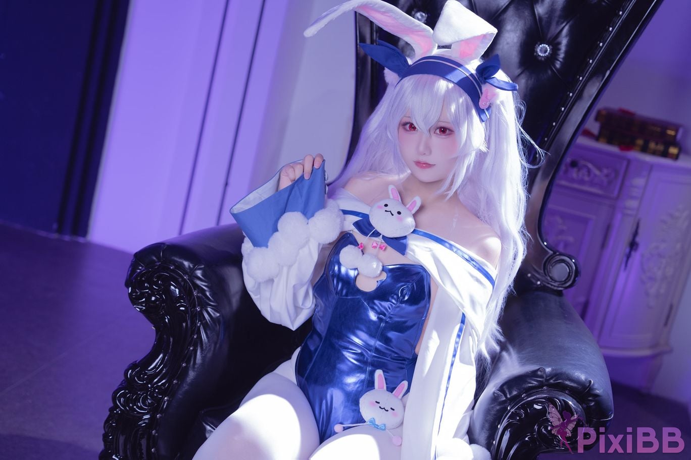 Cosplayer lunananya azur lane Lafite II PixiBB.COM 032