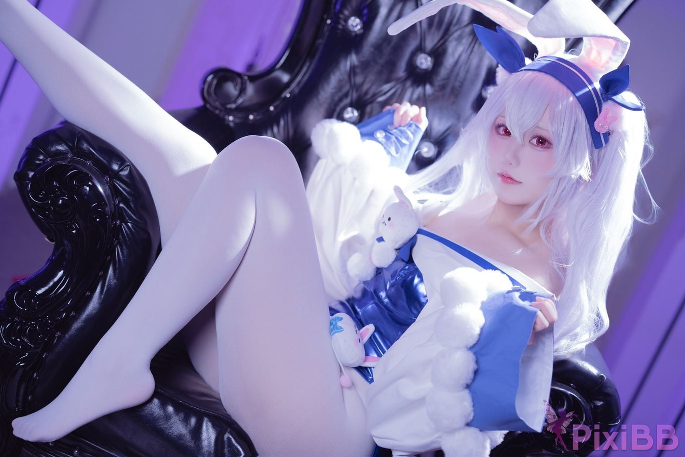 Cosplayer lunananya azur lane Lafite II PixiBB.COM 035